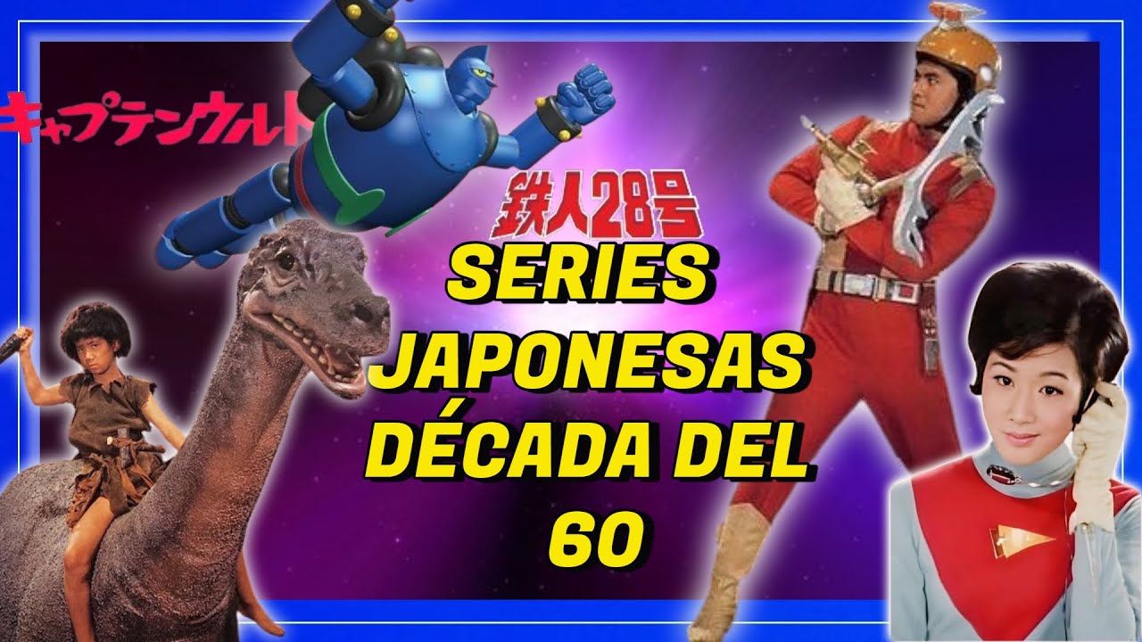 🔴Series JAPONESAS, década del 60🔴 Capitán Ultra, Gigantor, Príncipe Dinosaurio, Leo el León.