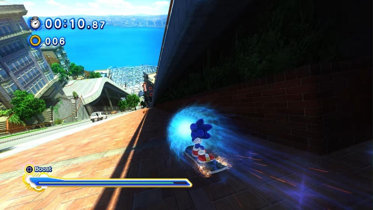 SONIC X SHADOW GENERATIONS City Escape ACT 2