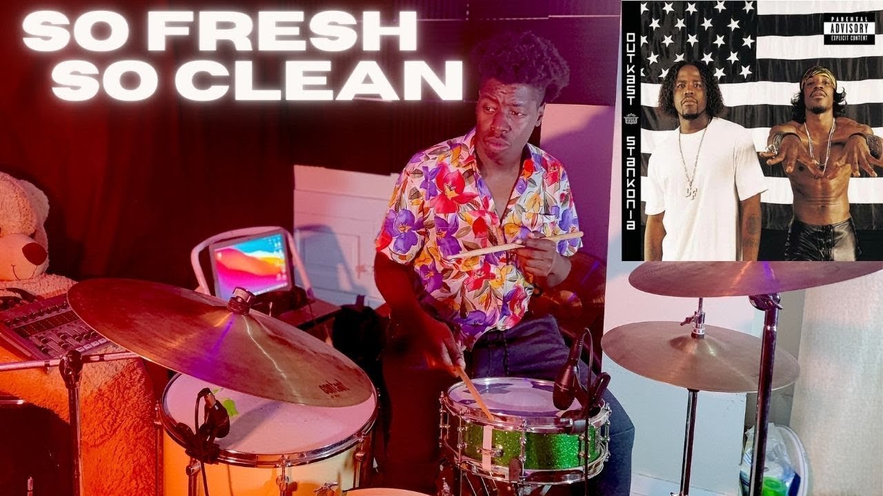Outkast - So Fresh, So Clean (Drum Cover) | From Stankonia
