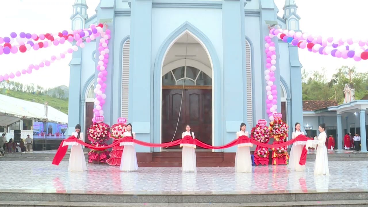 Cắt băng khánh thành và thánh lễ Cung hiến nhà thờ giáo họ Tân Sơn || 29.08.2025