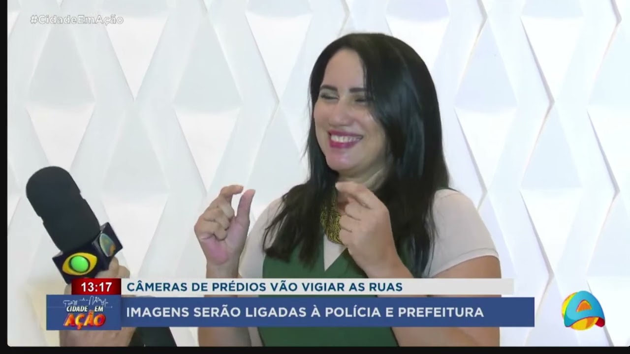 Cidade em Ação -Câmeras de prédios vigiarão ruas com acesso da Polícia e Prefeitura