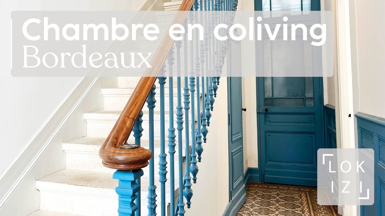 Location chambre meubl&eacute;e 23 m2 - Maison de 312 m2 en coliving - Bordeaux- Fondaud&egrave;ge