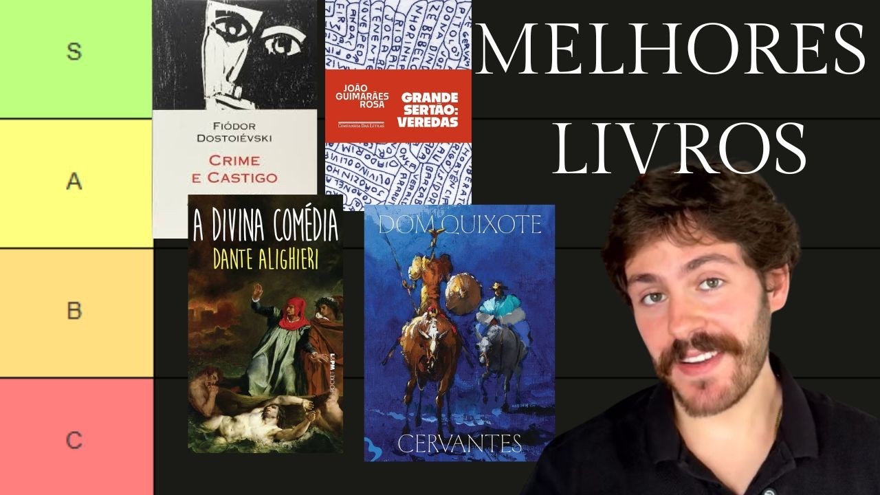 Os Melhores Livros de Todos os Tempos - Ranqueando Clássicos | Victor Nogueira