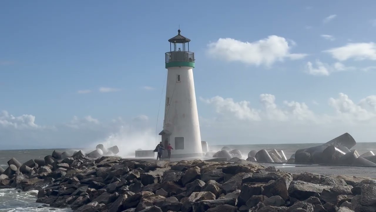 Whale watching Stagnaro Charter Boats Velocity Santa Cruz Harbor RV Park Boardwalks Dec 2025
