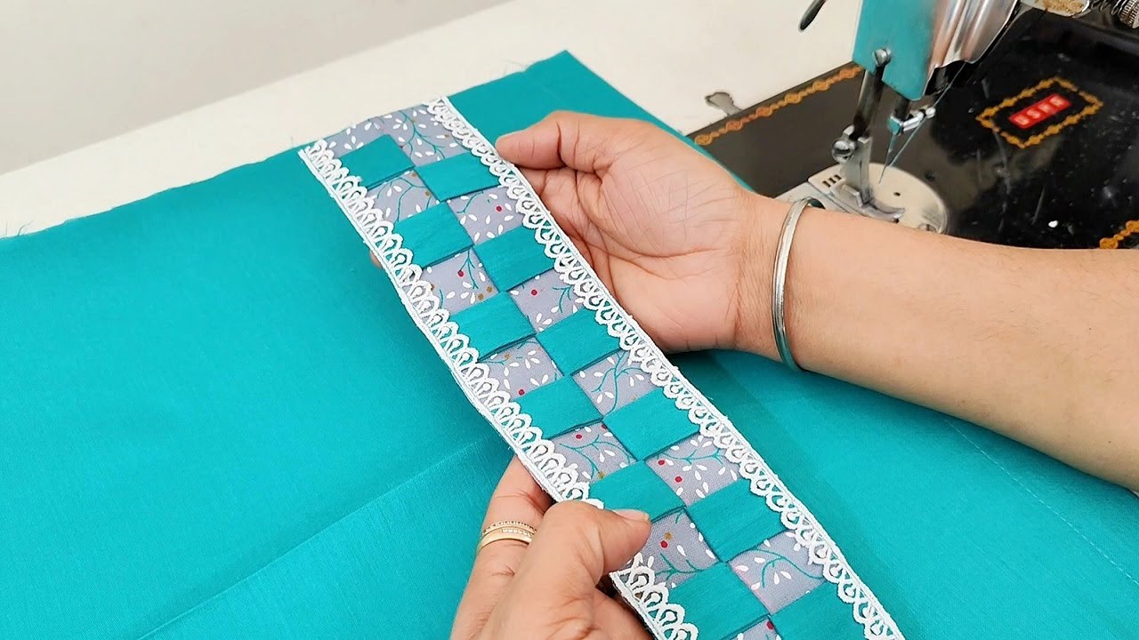 Trouser Pant का सबसे Stylish और खूबसूरत डिज़ाइन बनाना सीखें | Trouser Design with Fabric Patti