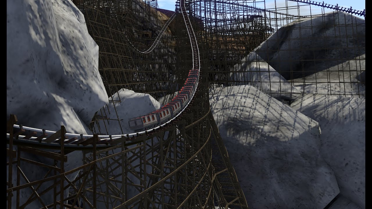 Mountain Run - Nolimits 2 Roller Coaster Simulator.