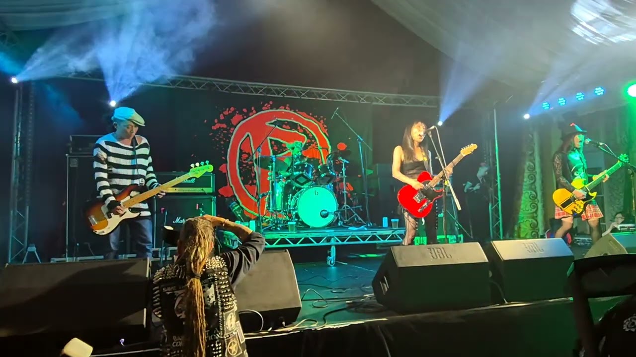 Mikabomb at Rebellion Festival, Blackpool on the RIS In Pavilion stage on Sat. 9/8/25.