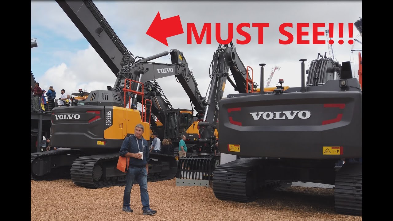 VOLVO'S Amazing Exhibit at CONEXPO 2020!!! Featuring Logger Wade and Dirt Perfect