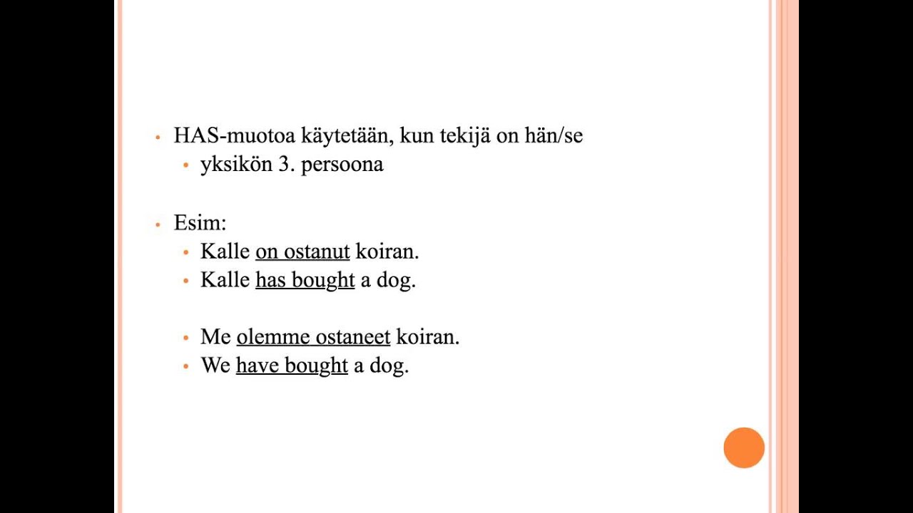 Perfekti