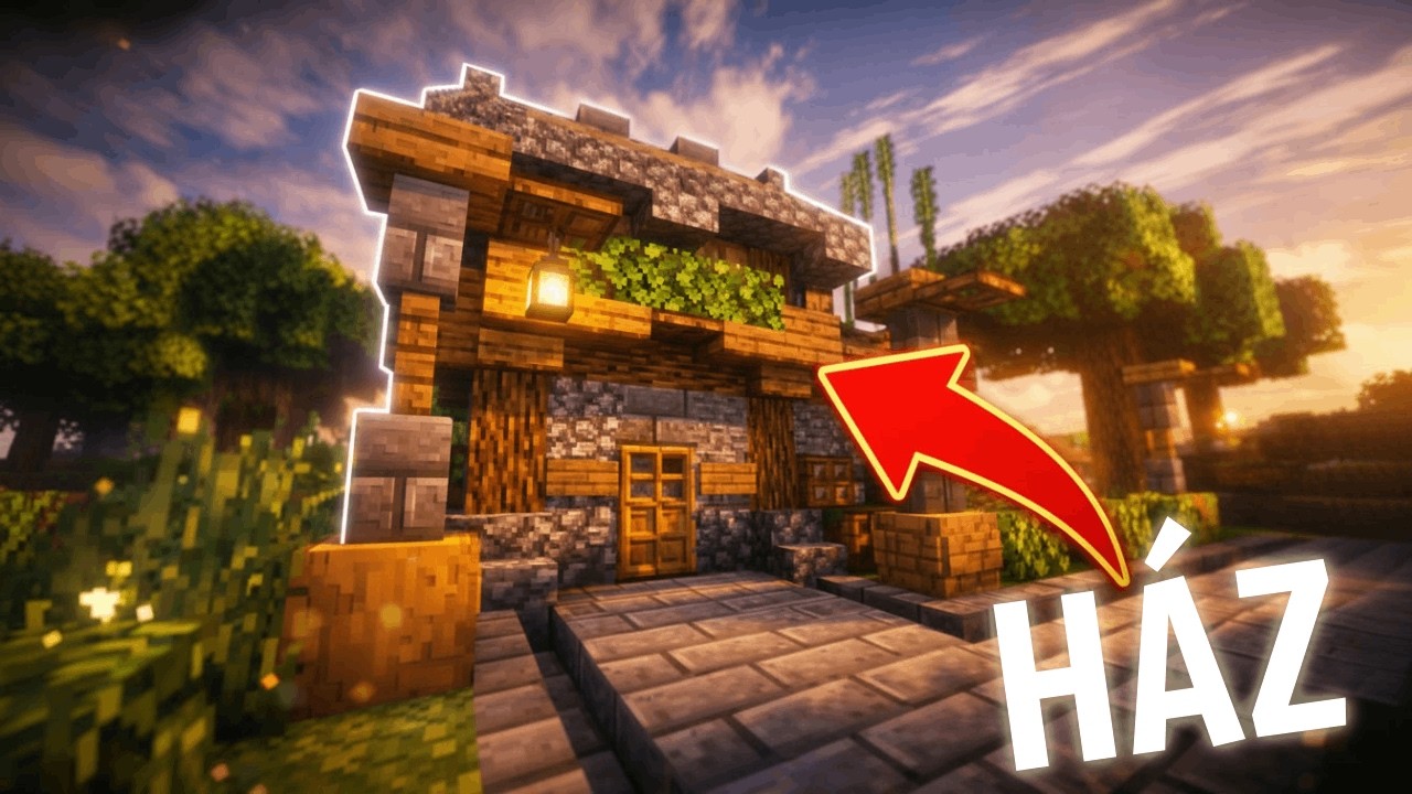 🏠 Végre van otthonom! 🔥 | Minecraft Survival  | 3.rész 🎮✨
