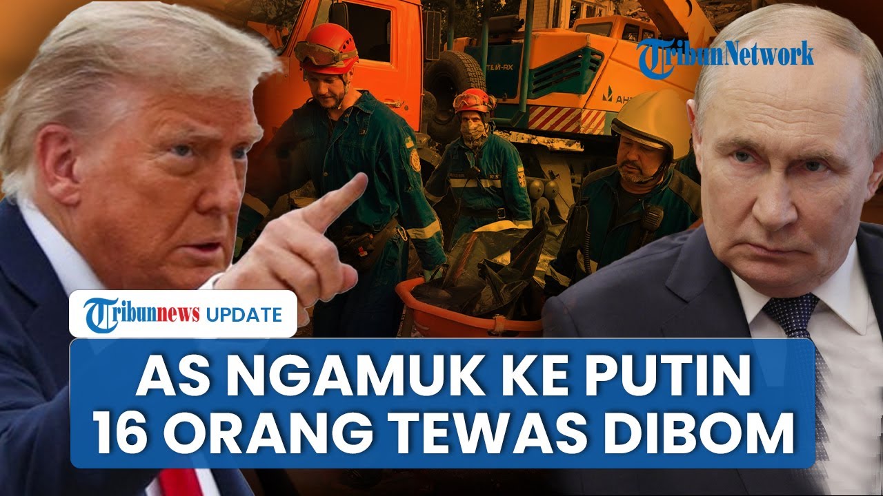 Rangkuman Perang Rusia-Ukraina: Trump Frustasi ke Putin! 16 Orang Tewas Dibombardir Rudal Moskow