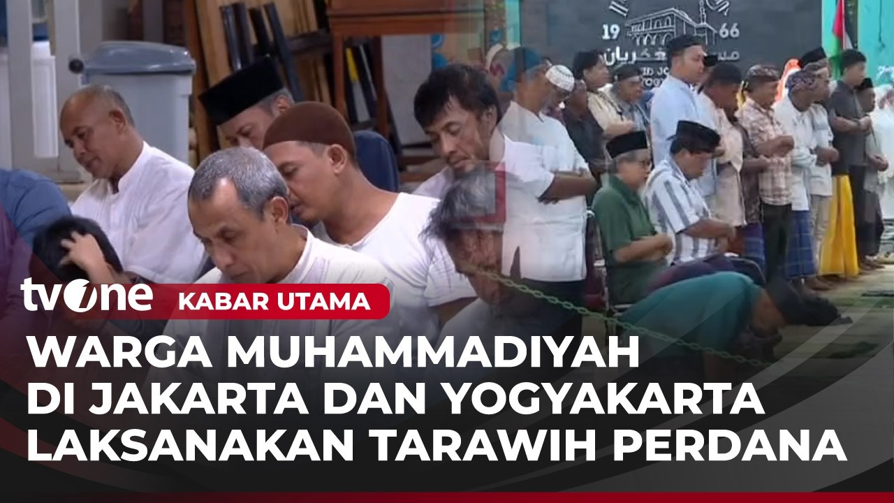 Momen Warga Muhammadiyah Rawamangun dan DIY Laksanakan Tarawih | Kabar Utama