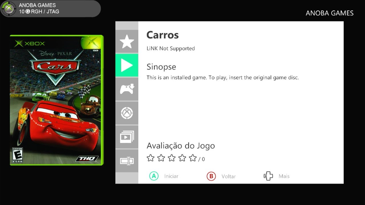 Cars Dublado Xbox Clássico (Xbox 360)