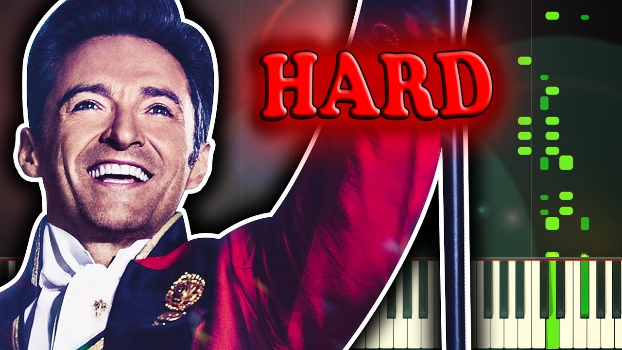 THE GREATEST SHOW from THE GREATEST SHOWMAN - Piano Tutorial