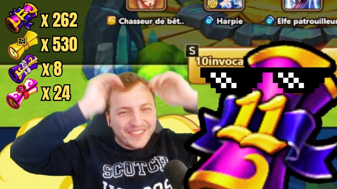 ENCORE UNE MASTERCLASS DES VÉLINS DES 11 ANS ! (Summoners war summon session)