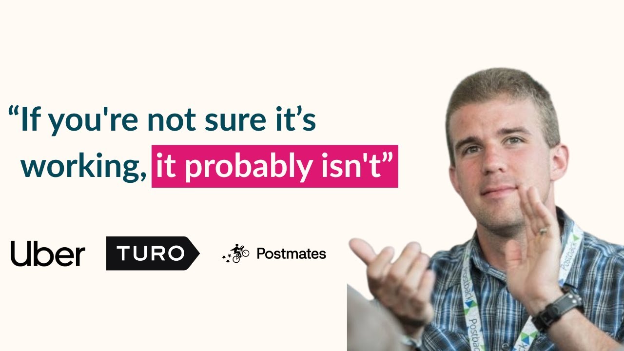 How to grow users by fixing conversion not traffic | Adam Miller (Uber, Turo, Postmates)