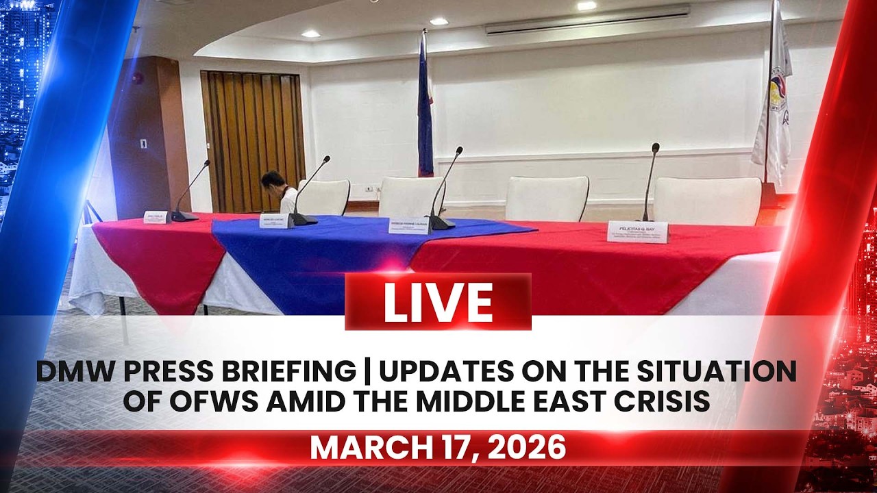 LIVE DMW Press Briefing | Updates on the Situation of OFWs Amid the Middle East Crisis
