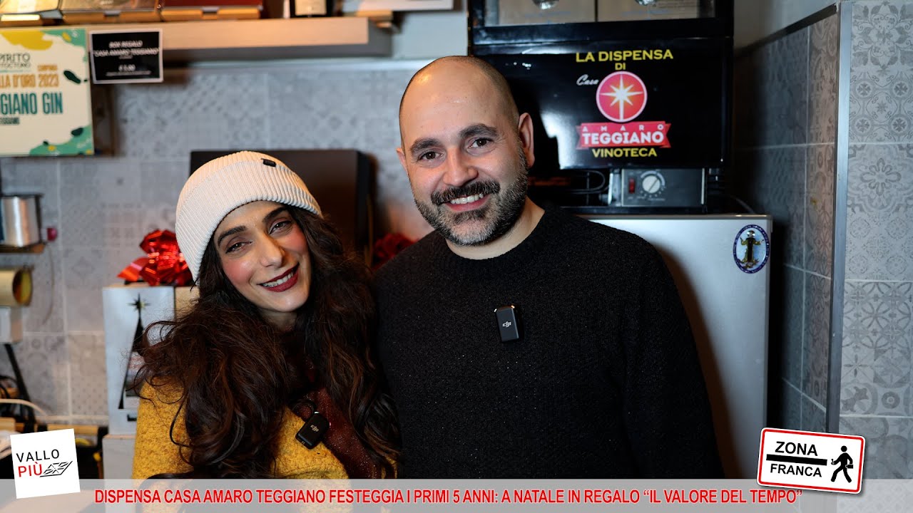 Dispensa Casa Amaro Teggiano festeggia i suoi primi 5 anni: a Natale in regalo “Il Valore del Tempo”