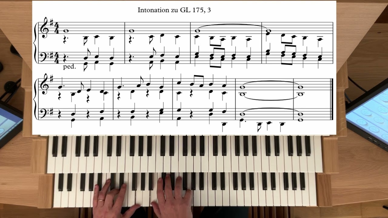 Orgelspiel im Gottesdienst - Halleluja-Intonationen Teil 2