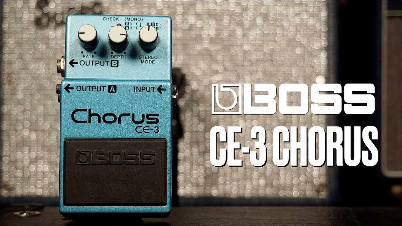 Boss // CE-3 Chorus (Stereo Demo)