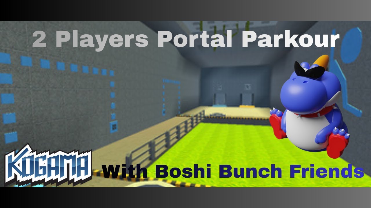 🎮 KoGaMa - 2 Players Portal | With my Boshi Bunch Dino-Friends | Gameplay #2 🏃@KogamaGameMaker