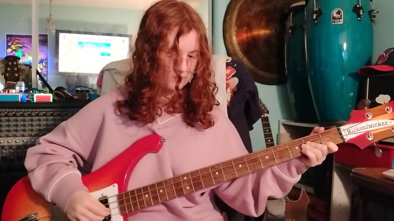 Everything I Own/Bread bass play along by Cara