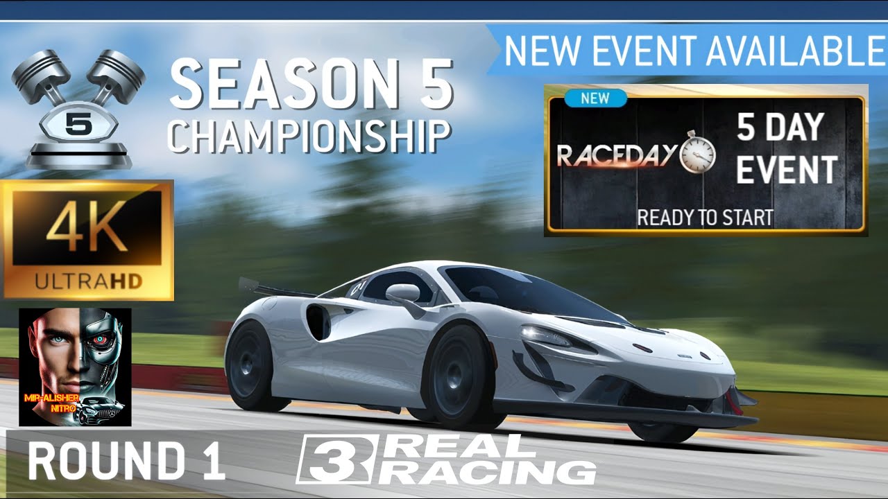 REAL RACING 3: MCLAREN ARTURA GT4 5-DAY EVENT