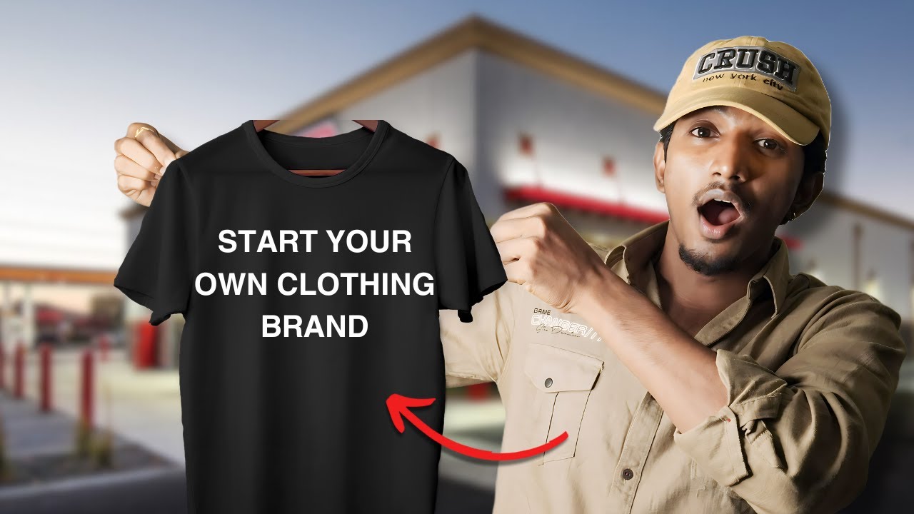 Starting Your Dream Clothing Brand with Zero Rupees | print on demand | tamil