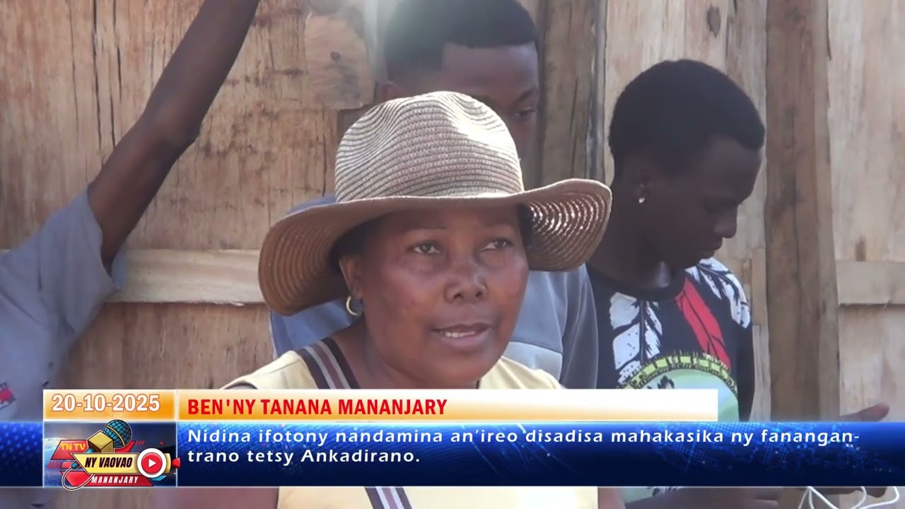 MANANJARY VAOVAO TNTV 20 10 2025