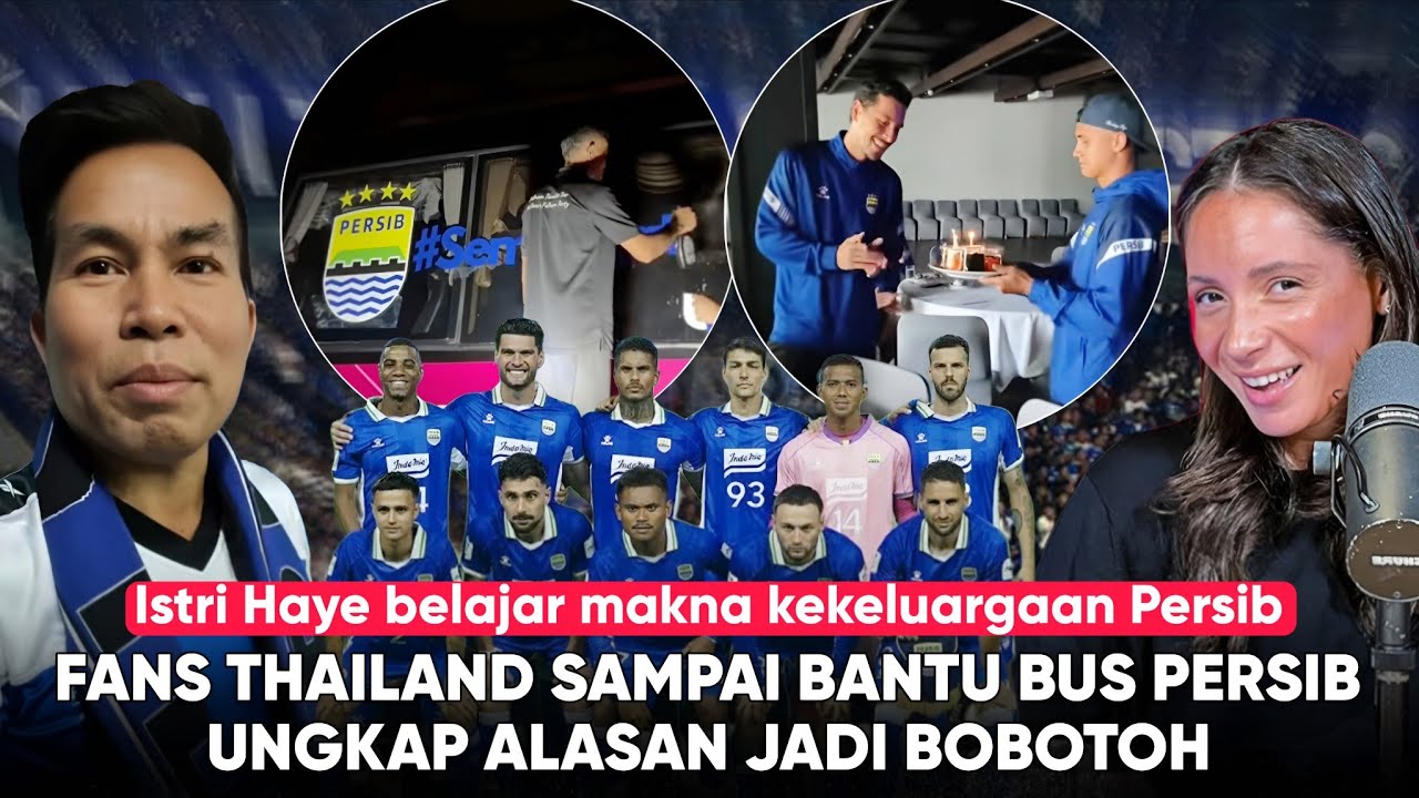 Fan Rival Ngamuk: Warga Thailand Malah Dukung Persib, Gara2 Persib Haye Buat Haru Istrinya” Tim Beda