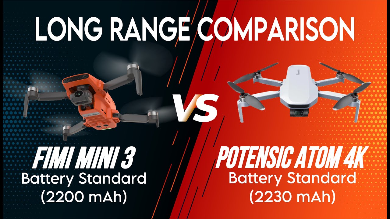 FIMI Mini 3 vs Potensic Atom 4K Long Range Comparison