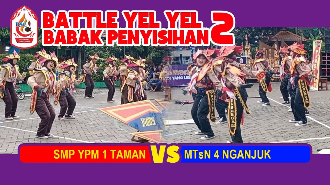 Battle Yel Yel Pramuka Pasprayatu Scout VS Prasdega Scout