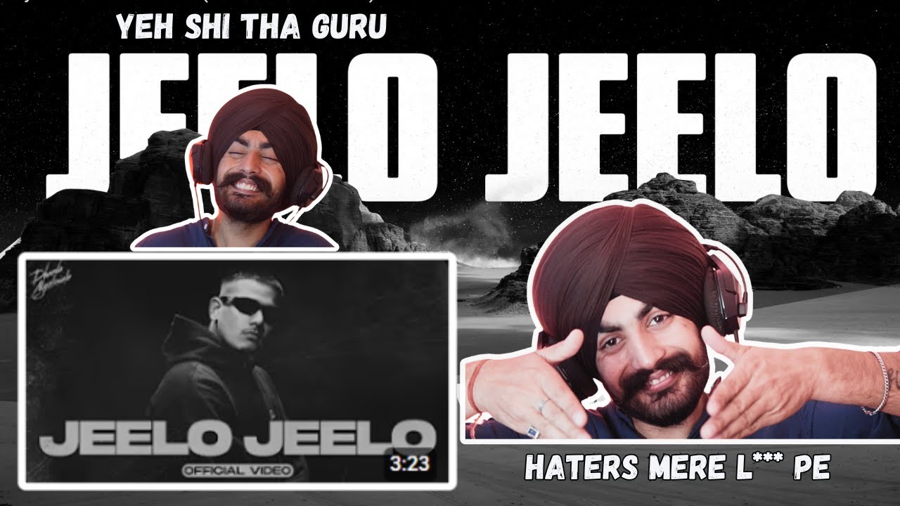 REACTION ON Dhanda Nyoliwala - Jeelo Jeelo (Official Music Video)