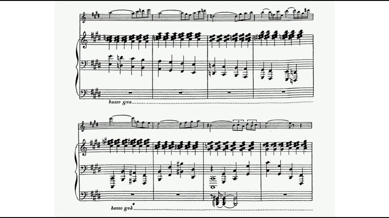 Henry Cowell - Suite for violin and piano (audio + sheet music)