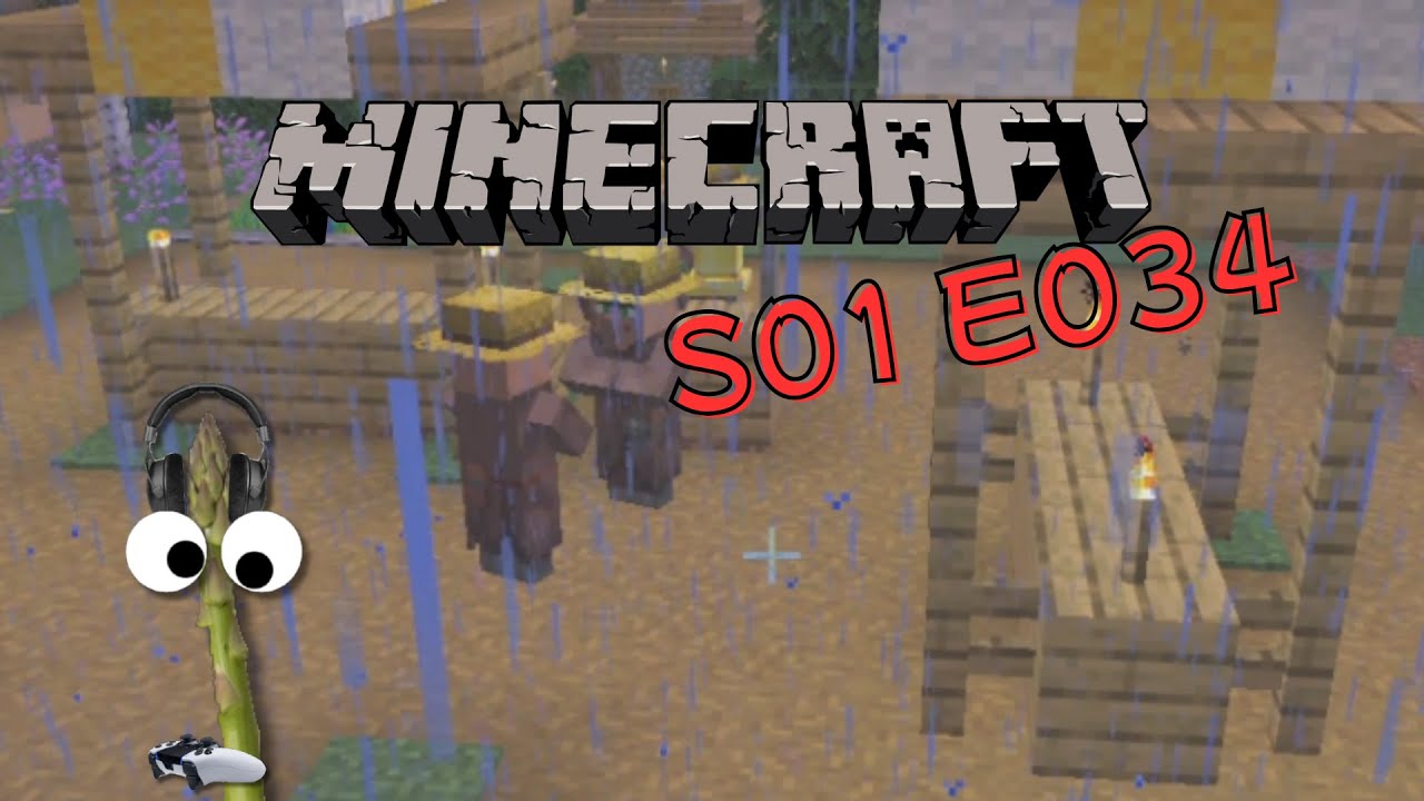 Weiter das Dorfde Ausbauen - Minecraft Season 1 EP 034