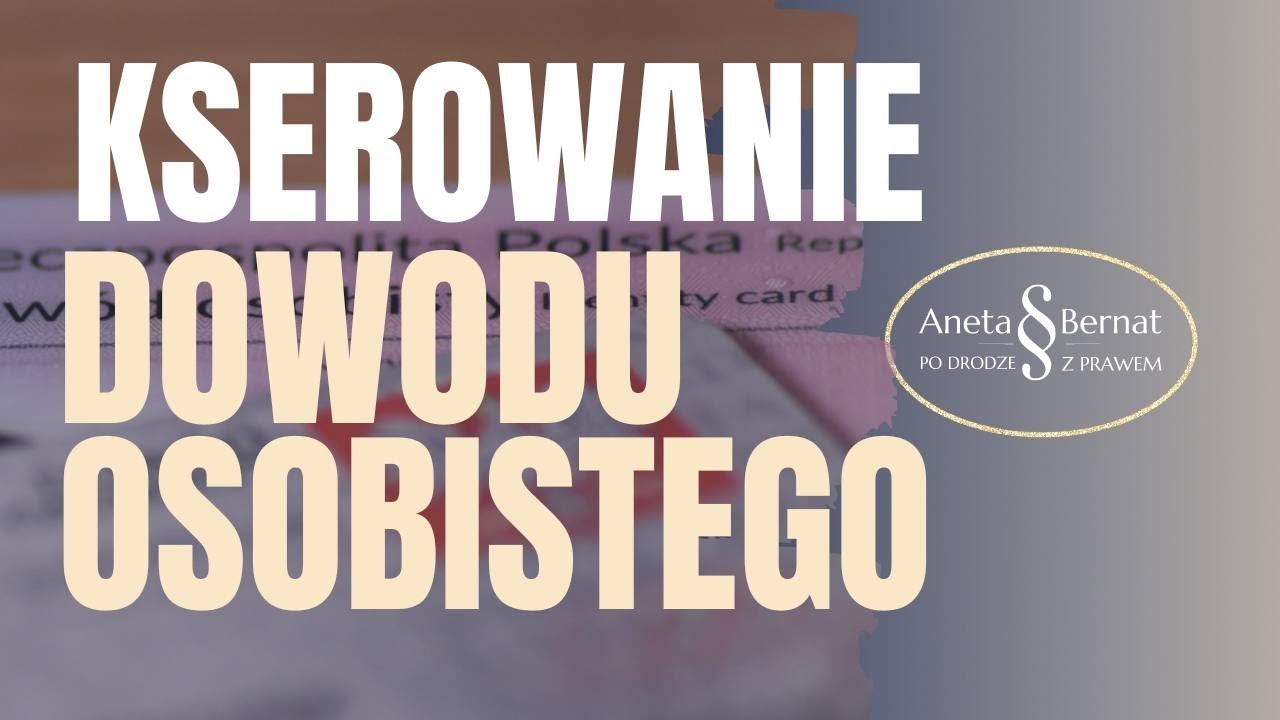 Dane osobowe - kserowanie dowodu osobistego