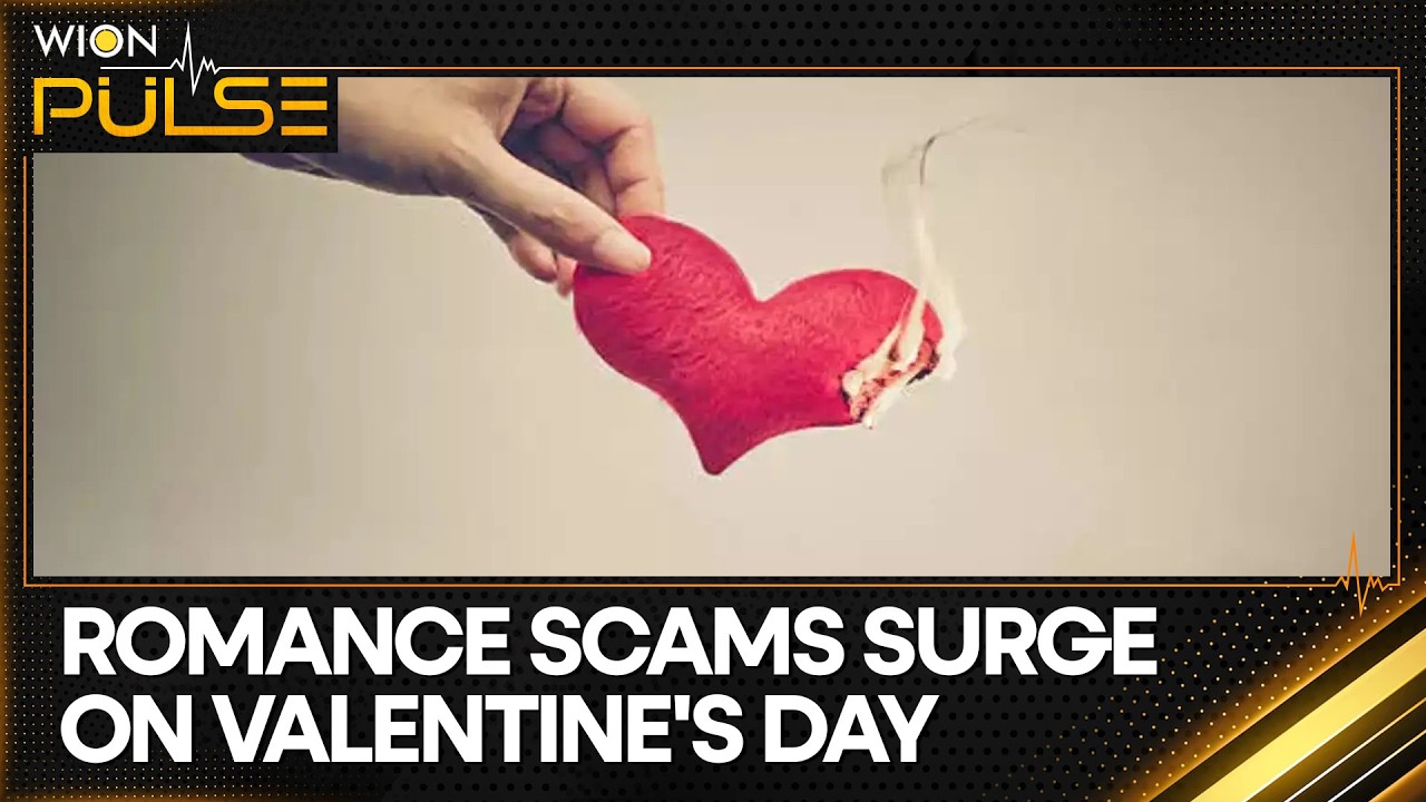 Cyber Criminals Take Advantage of Valentine's Day | Romance Scams Surge | WION Pulse