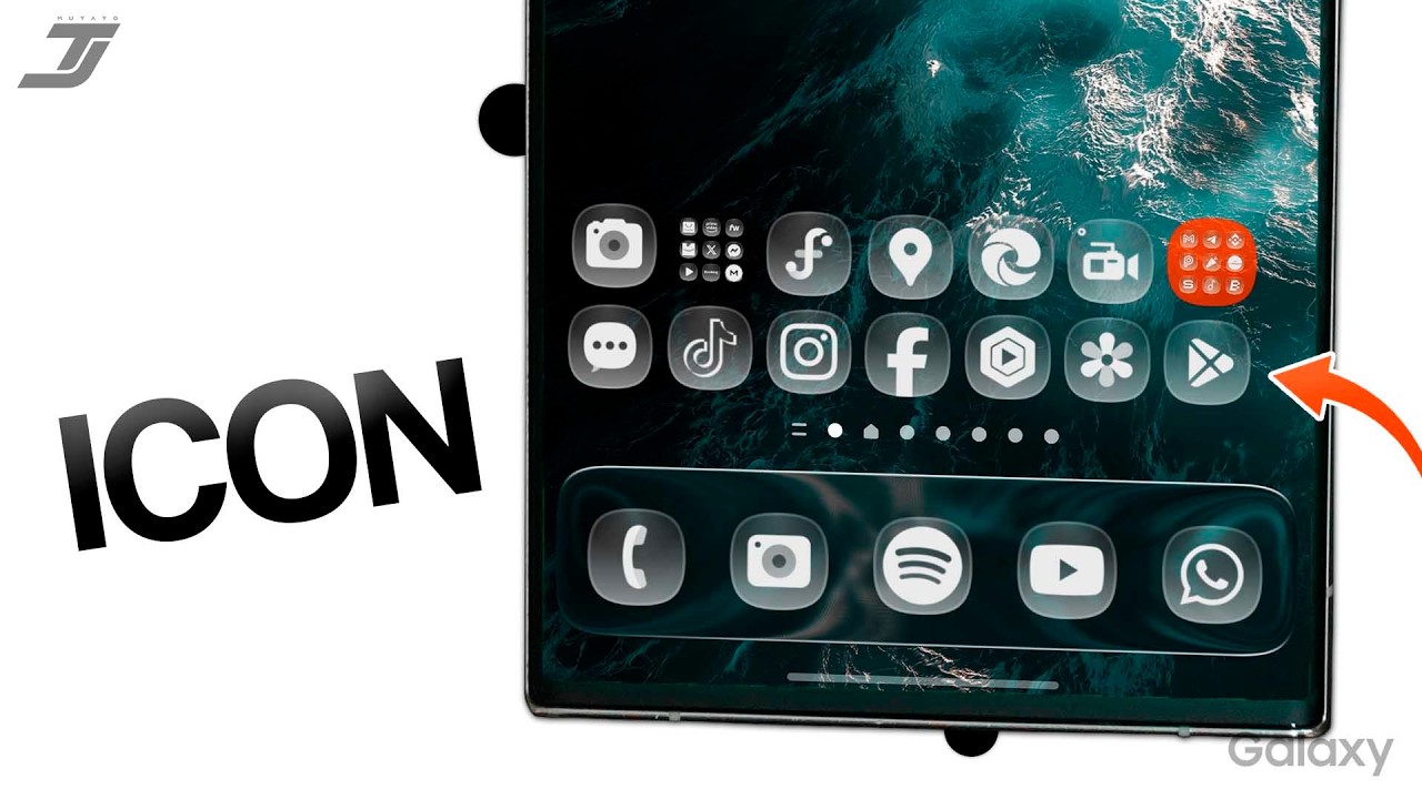 Poner Iconos Liquid Glass en tu ANDROID ✅
