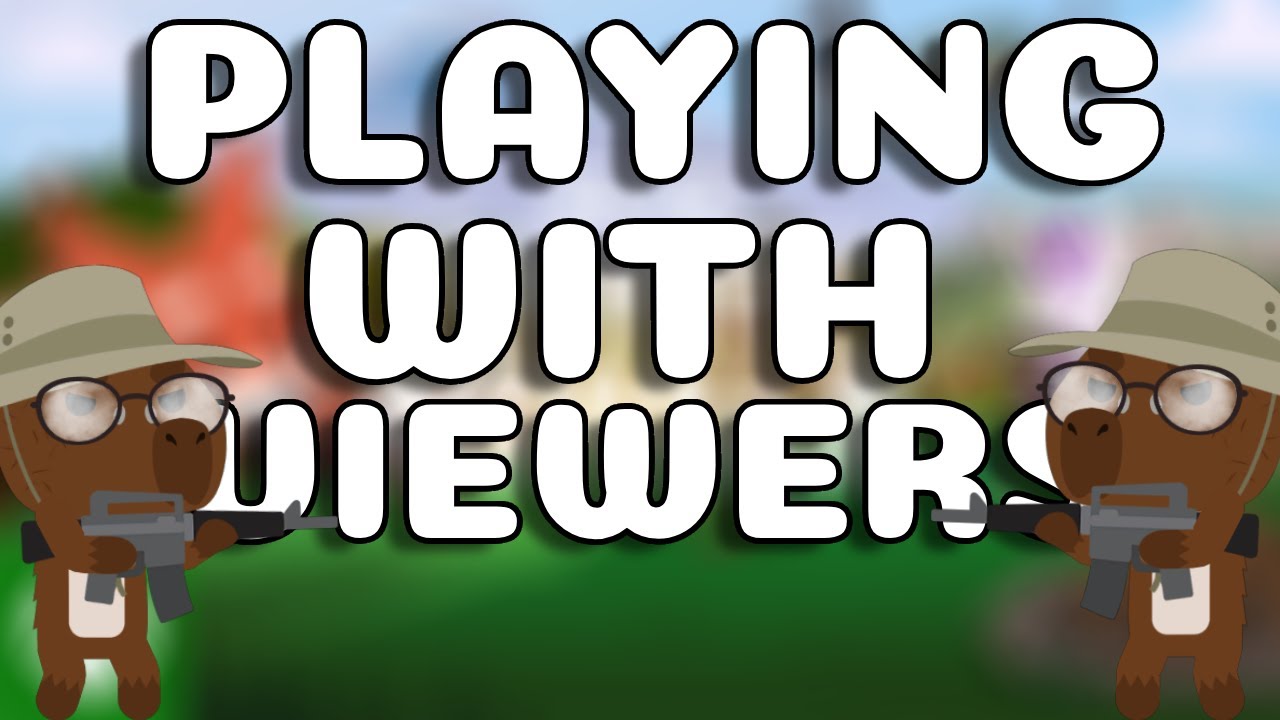 PLAYING SUPER ANIMAL ROYALE WITH VIEWERS LIVE!