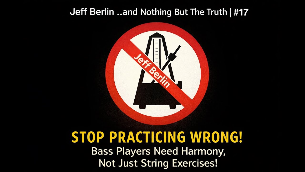 Stop Practicing Wrong: Why String Crossing Exercises Fail Bass Players | Jeff Berlin #17