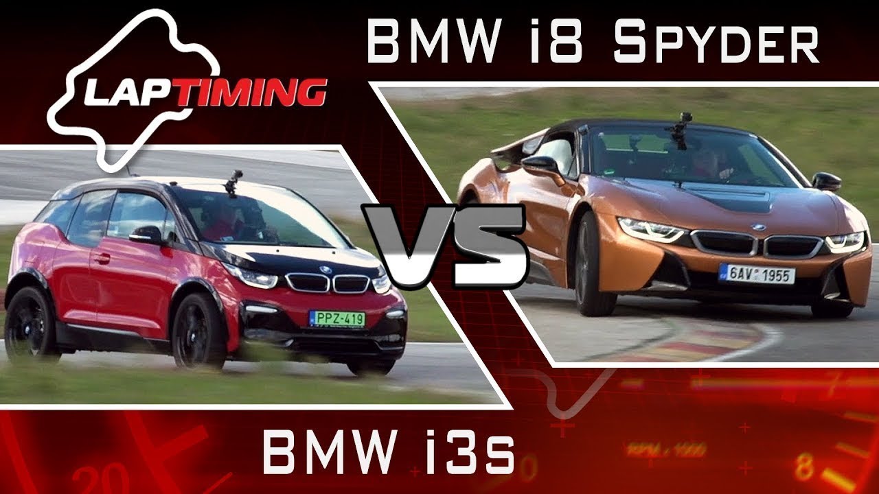 Ha áram van..    Bmw i3s vs.  Bmw i8 Spyder (LapTiming ep.  51)
