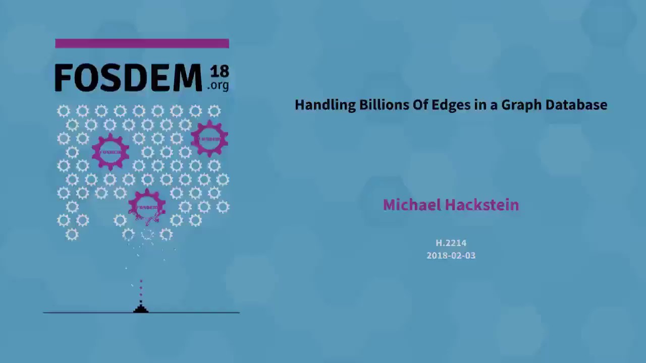 Handling Billions Of Edges in a Graph Database