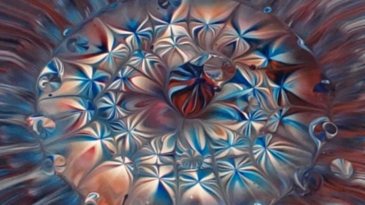 Acrylic Pouring - MUST SEE / KALEIDOSCOPE FLUID ART / COLANDER POUR / Abstract Art / POUR PAINTING