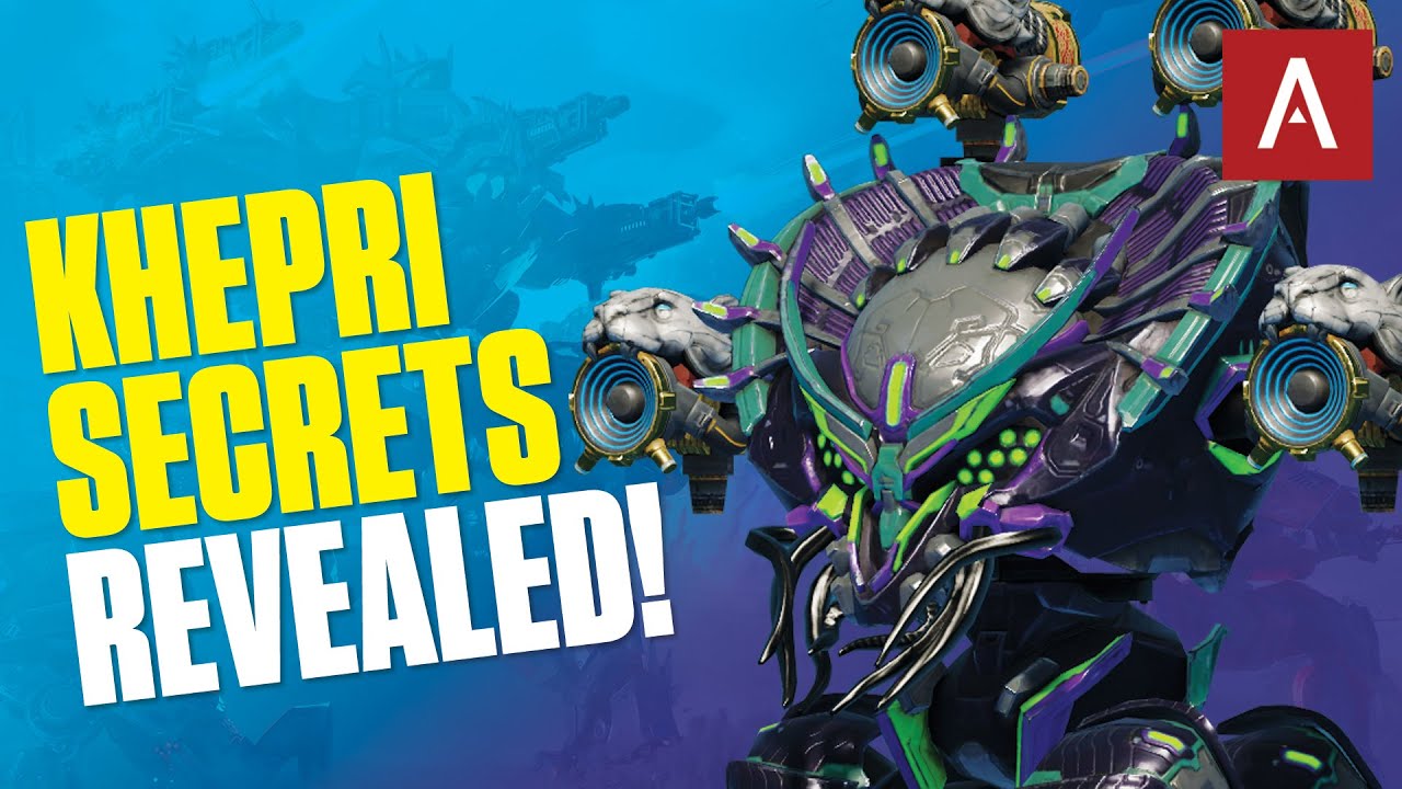 War Robots: СЕКРЕТЫ РАСКРЫТЫ &mdash; Как собрать сильного Khepri (Гайд)