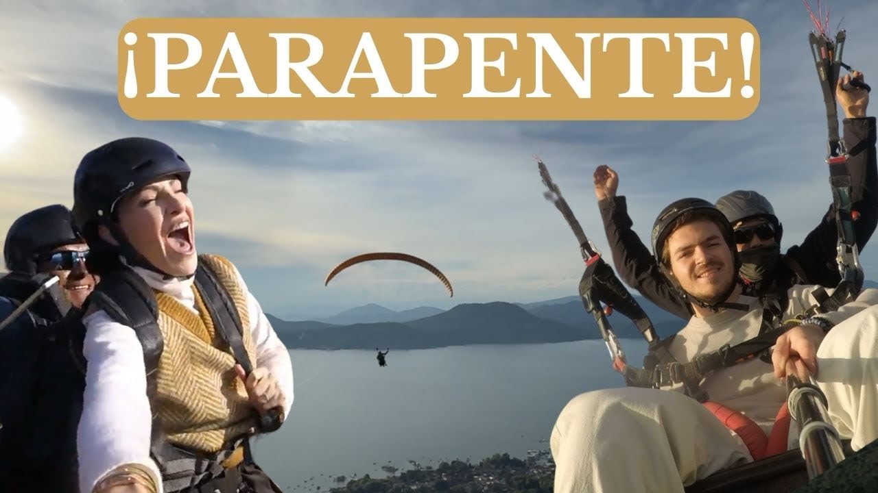 🪂¡¡Convencí a mi hijo y nos aventamos de parapente en Valle de Bravo!!!
