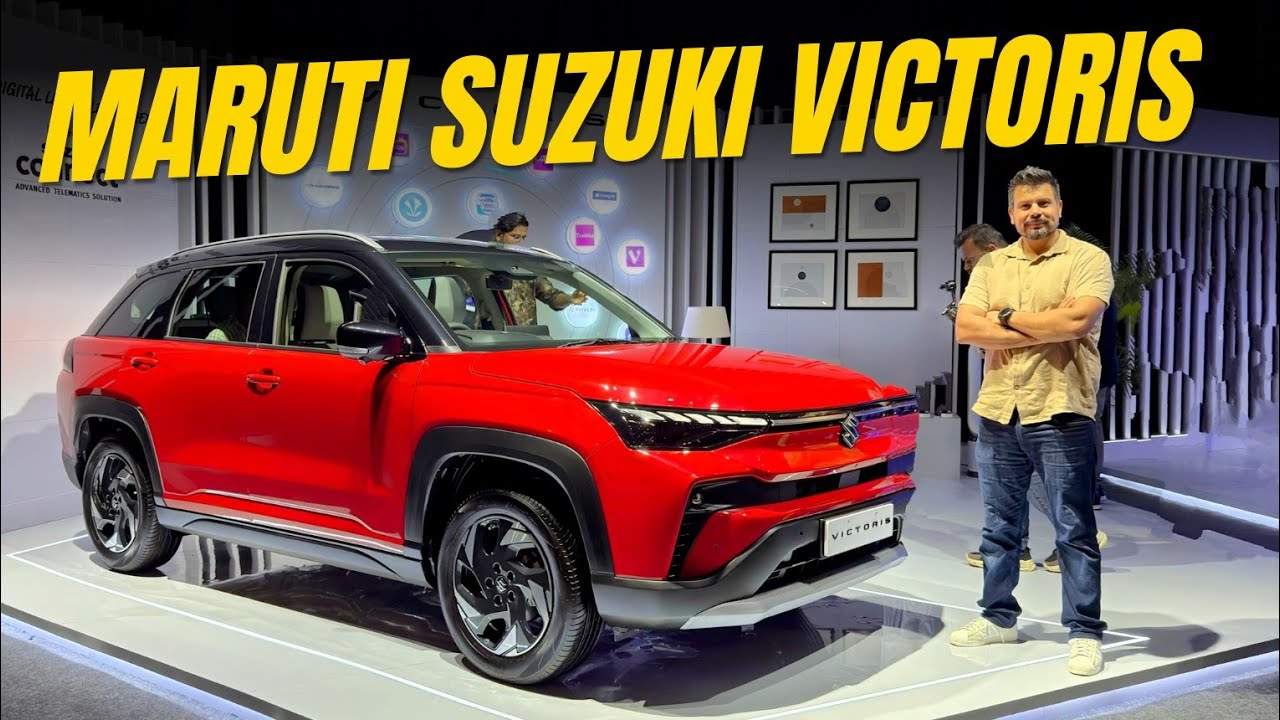 Maruti Suzuki Victoris - Detailed Walkaround | Loaded New Mid-Size SUV 