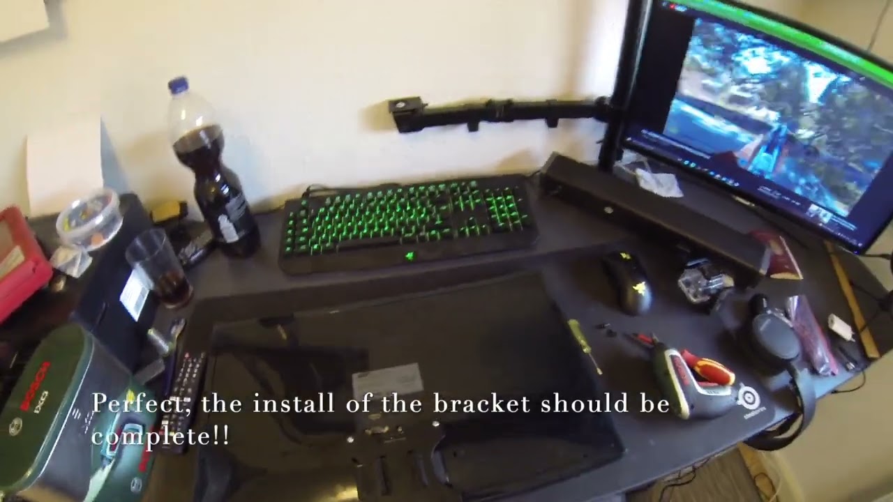 Samsung S24D390HL Vesa mount 3D printed!