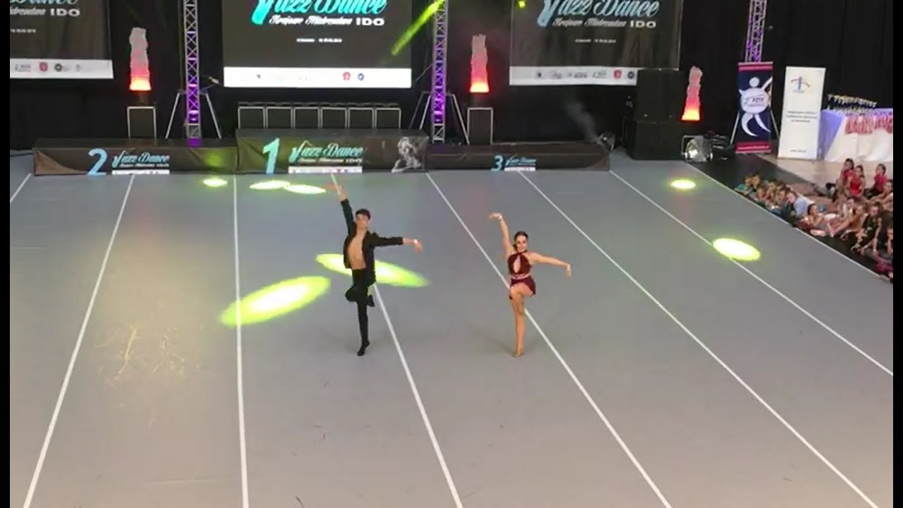 I MIEJSCE Nikola Zientarska i Cezary Wąsik duet jazz 16+ KM IDO Łomianki 2018