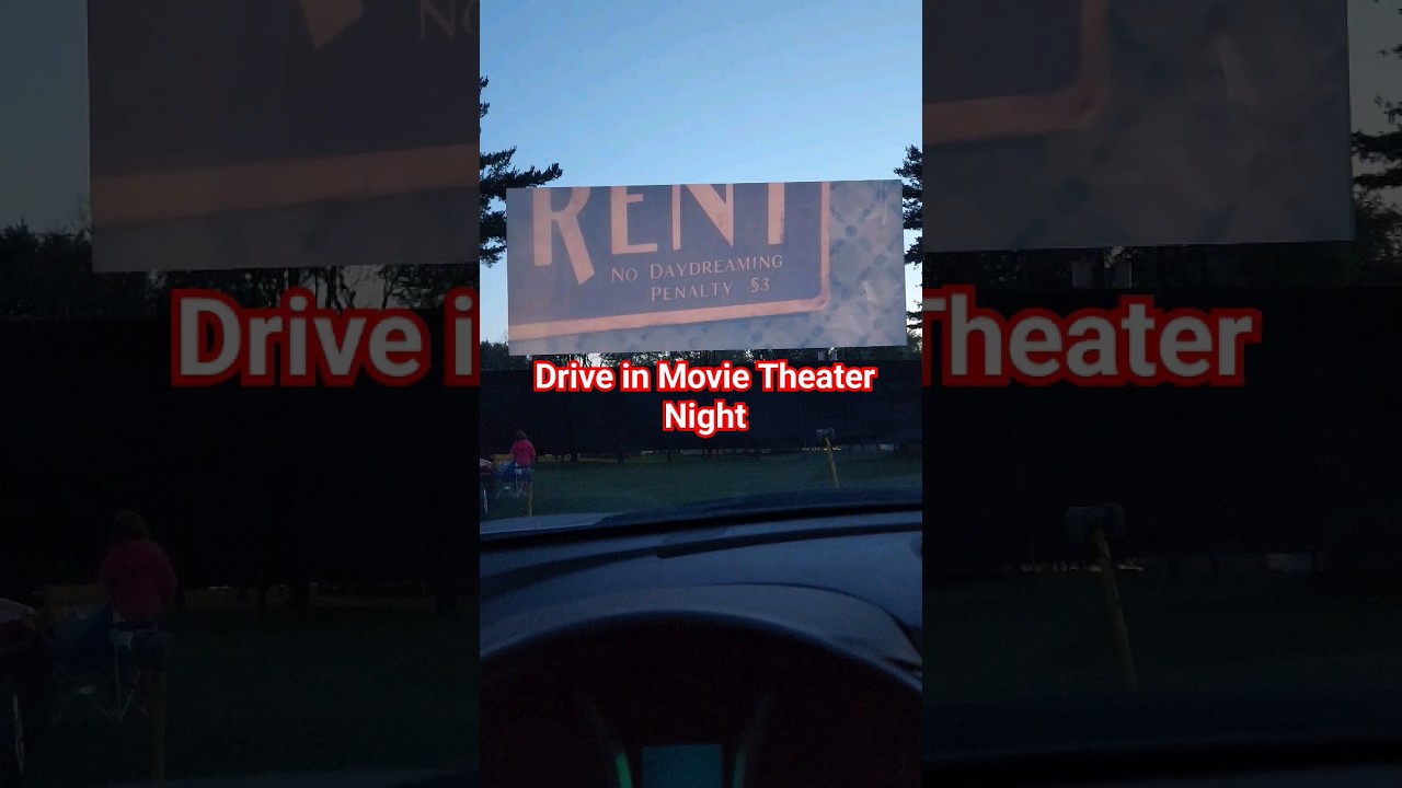 Drive in Theater #fun #drivein #driveintheater #movie #theater #shorts
