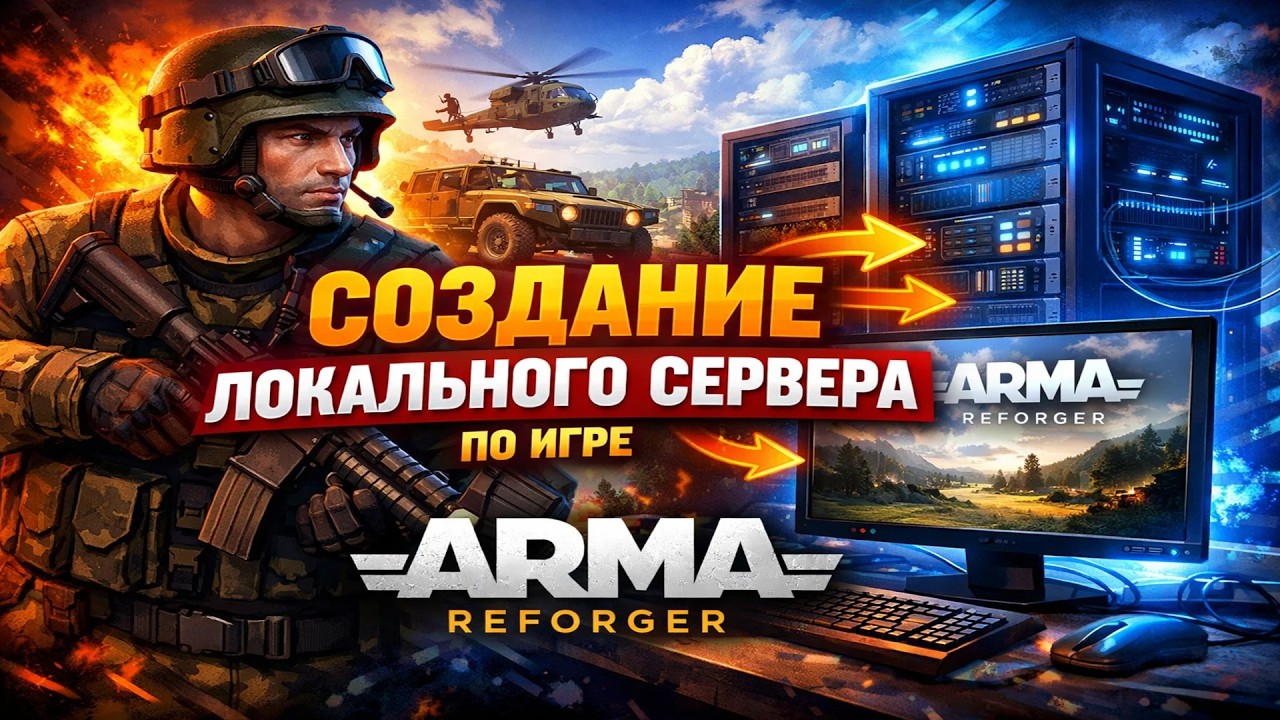 Как СОЗДАТЬ ЛОКАЛЬНЫЙ СЕРВЕР в игре ARMA REFORGER?
